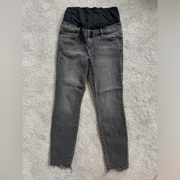 Gap Maternity True Skinny | Faded Black | Sz 29 - Picture 1 of 7